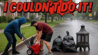 So Heavy The Homeowner Helped Me! - Trash Picking Ep. 1068