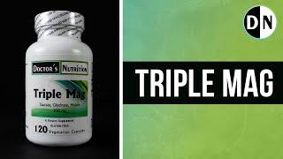 Triple Mag: Magnesium Formula - Doctor's Nutrition Supplements #magnesium