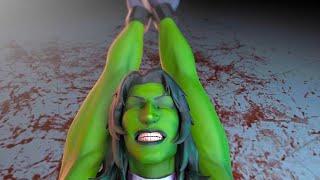 She-Hulk VS Siren Head