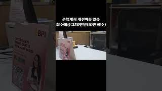 필리핀 은행 계좌 개설 및 환율                     #국제결혼#필리핀은행#BPI#해외계좌#국제부부#국제커플#동남아이민#필리핀이민#이민생활