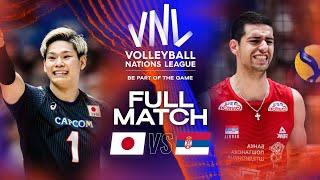  JPN vs.  SRB - Full Match | Men's VNL 2023