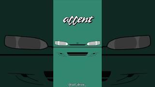 90s HYUNDAI ACCENT