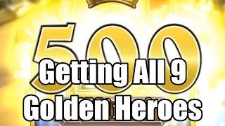 [Hearthstone] Getting All 9 Golden Heroes (Recap)