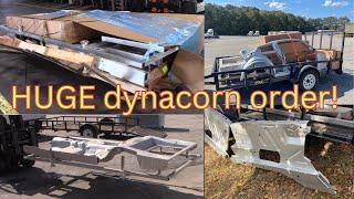 HUGE dynacorn order nearly destroyed! Future 68 mustang fastback build! #mustang #howto #diy