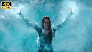 Mera saves Aquaman From Flood Scene - (Hindi) | Aquaman (2018) 4K Movie clip