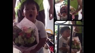 Birthday Flower Surprise, Mommy Happy Fun Time