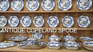 Antique Copeland spode Landscape China Dinner Service