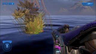 The True Purpose Of The Secret Floating Bushes In Halo 2 Anniversary