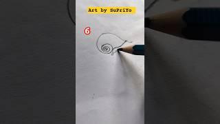 6 no drawing ️#youtube #youtubeshorts #shortsfeed #drawing #art #new #trending #short #shorts