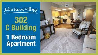 302 C Building – One Bedroom Apartment (750 Sq. Ft.)