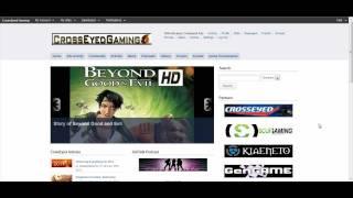 CrossEyedGaming Website Tutorial Video