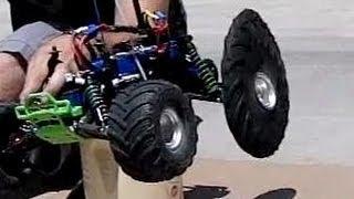 Crazy RC Tire BallOOning  - Slow Motion Study