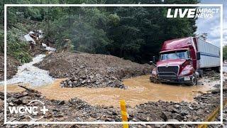 TDOT updates timeline to reopen I-40 after rockslide near NC-TN line
