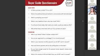 Home buyer consultation!