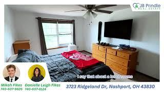 3723 Ridgeland Dr, Nashport, OH 43830 Video tour with Danielle Leigh Fikes and Mikah Fikes!