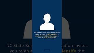 North Carolina Missing Person Day event #rti