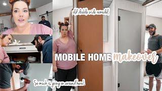 LET’S CONTINUE REMODELING THIS OLD DOUBLE WIDE! Extreme mobile home makeover | 1991 double wide