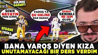 BANA VAROŞ DİYEN DALGA GEÇEN KIZA UNUTAMAYACAĞI BİR DERS VERDİM - PUBG MOBİLE TROLL