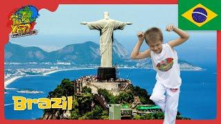  Brazil Adventure for Kids! Swim with Pink Dolphins,  Climb Trees & Meet Christ the Redeemer! ️