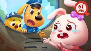 Manhole Cover is Dangerous| Kids Cartoon | Safety Tips | Police Cartoon | Sheriff Labrador