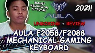 Aula Mechanical Keyboard Unboxing + Review | BREAK TIME SERIES