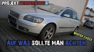 Winterauto, worauf muss ich achten - Kleiner Wintercheck Volvo V50 #automobile #viralvideo #tutorial