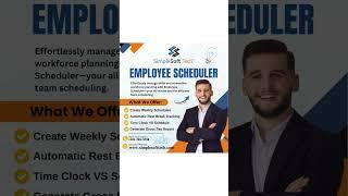 "Effortless Scheduling, Maximum Productivity! ️ #EmployeeScheduler"