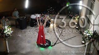 Video Booth 360x OMG! Cabina Foto  |  Platforma video 360 pentru evenimentul tau