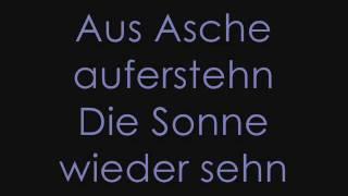 Tief-Aus Asche Auferstehn with lyrics