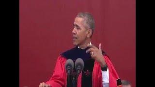 Obama on excluding graduation & other speakers