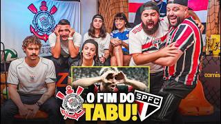 REACT CORINTHIANS 1X2 SÃO PAULO - ACABOU A FARRA E O TABU!