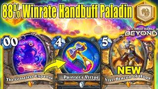 Best Paladin Deck To Craft With Over 88% Winrate To Legend At The Great Dark Beyond | Hearthstone