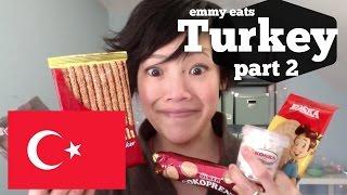 Emmy Eats Turkey part 2 -- tasting more Turkish sweets