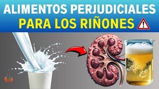 8 ALIMENTOS QUE Destruyen los RIÑONES Y Aumenta Las PROTEÍNAS | Vida Saludable