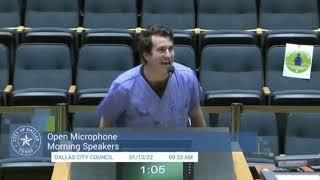 The Vaccine Rap at Dallas City Hall by Prime Time #99 Alex Stein