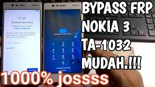 bypass frp nokia 3 TA-1032 || lupa akun google || JKS opreker handphone