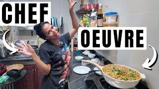 Elle nous prépare une recette thaï