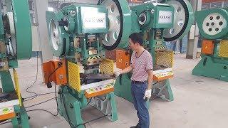 Automatic Power Press Machine | Punching Machine with the Die Shearing Circle from KRRASS