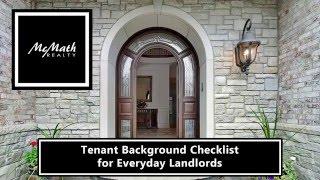 Tenant Background Checklist for Everyday Phoenix Landlords