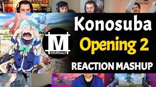 Kono Subarashii Sekai ni Shukufuku wo! Opening 2 | Reaction Mashup