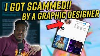 I WAS SCAMMED BY A GRAPHIC DESIGNER!! | Storytime