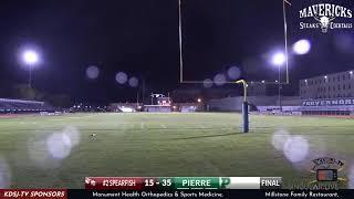 #2 Spearfish @ Pierre: KDSJ Friday Night Football