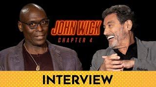 John Wick 4's Lance Reddick & Ian McShane Tease the History of Winston & Charon