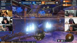 jknaps just keeps on clipping with another double touch goal