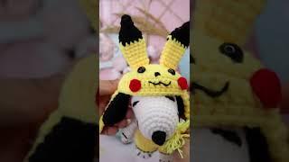 Snoopy in Pikachu Outfit Crochet  #freetutorials #crochetpatterns #amigurumi