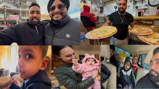 ਯਾਰਾਂ ਨਾਲ ਬਹਾਰਾਂਹੱਥੀਂ ਬਣਾ ਕੇ ਖਵਾਏ PIZZE️ITALY VICH PUNJABI // DAILY PUNJABI VLOG