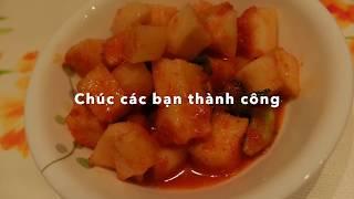 Kimchi củ cải trắng