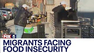 Migrants facing food insecurity