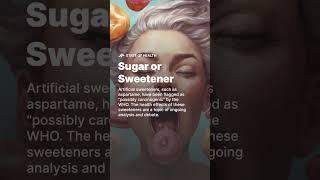 Sugar or Substitute #artificialsweeteners #aspartame