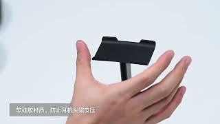 Suporte Fone mesa Ouvido Headphone Headset Liga de alumínio